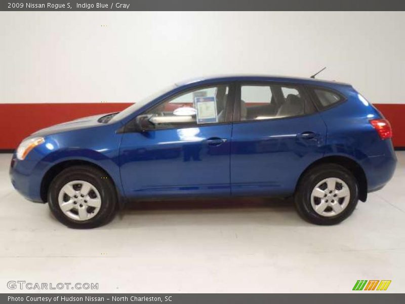 Indigo Blue / Gray 2009 Nissan Rogue S