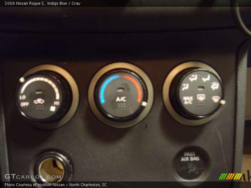 Indigo Blue / Gray 2009 Nissan Rogue S