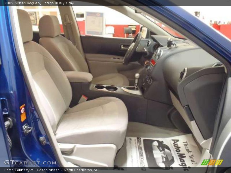 Indigo Blue / Gray 2009 Nissan Rogue S