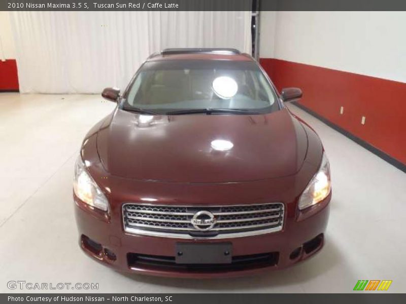 Tuscan Sun Red / Caffe Latte 2010 Nissan Maxima 3.5 S