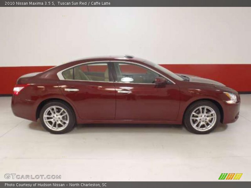 Tuscan Sun Red / Caffe Latte 2010 Nissan Maxima 3.5 S