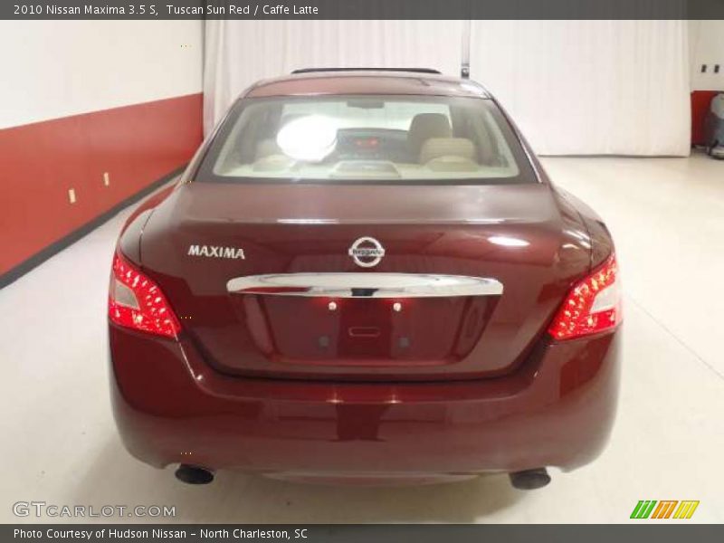 Tuscan Sun Red / Caffe Latte 2010 Nissan Maxima 3.5 S