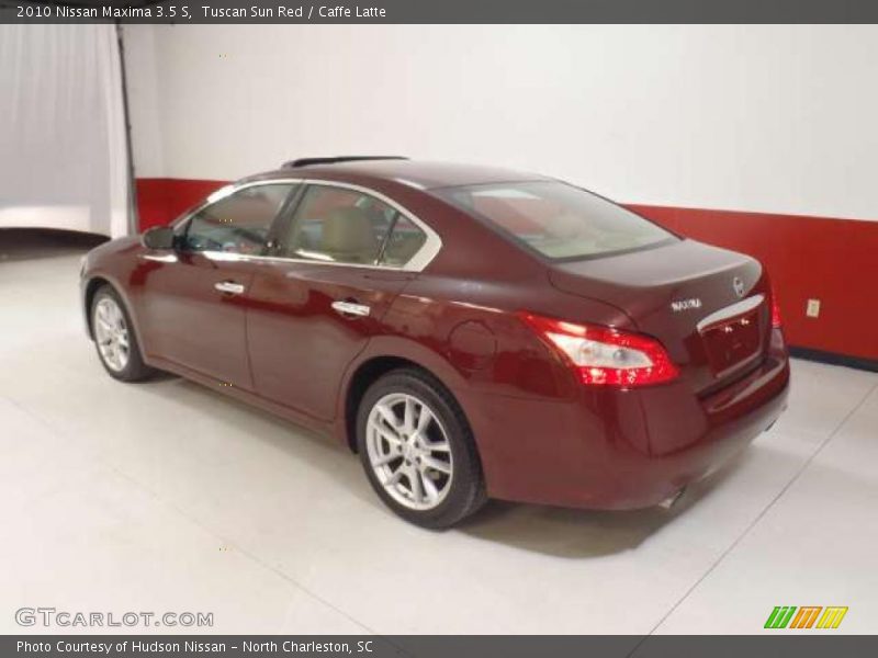 Tuscan Sun Red / Caffe Latte 2010 Nissan Maxima 3.5 S