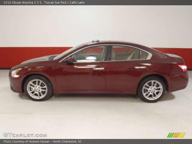 Tuscan Sun Red / Caffe Latte 2010 Nissan Maxima 3.5 S