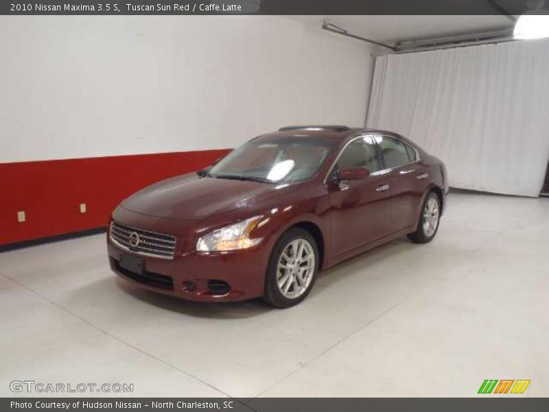 Tuscan Sun Red / Caffe Latte 2010 Nissan Maxima 3.5 S