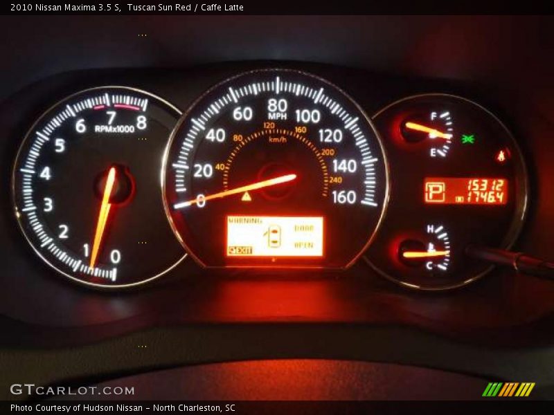 Tuscan Sun Red / Caffe Latte 2010 Nissan Maxima 3.5 S