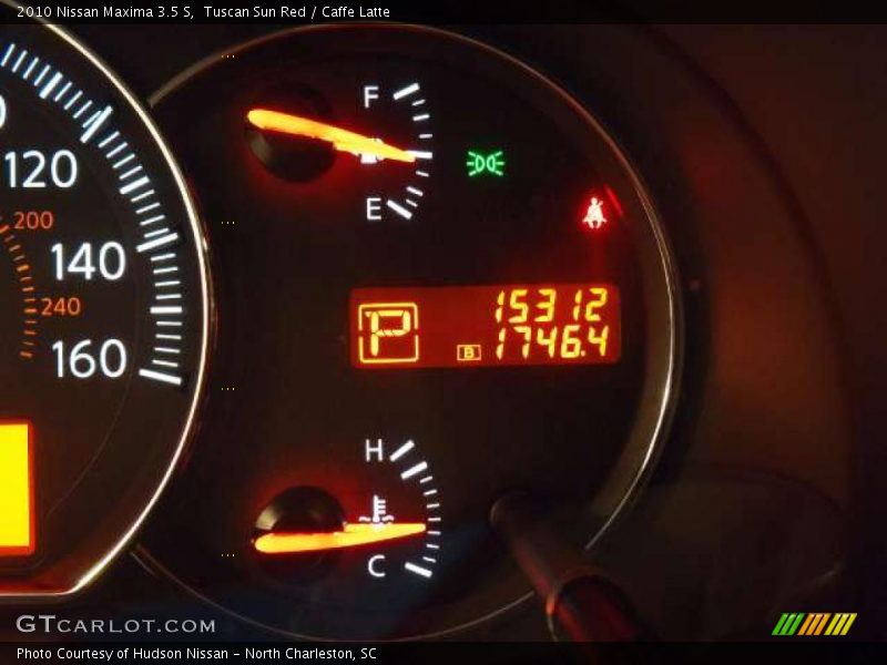 Tuscan Sun Red / Caffe Latte 2010 Nissan Maxima 3.5 S