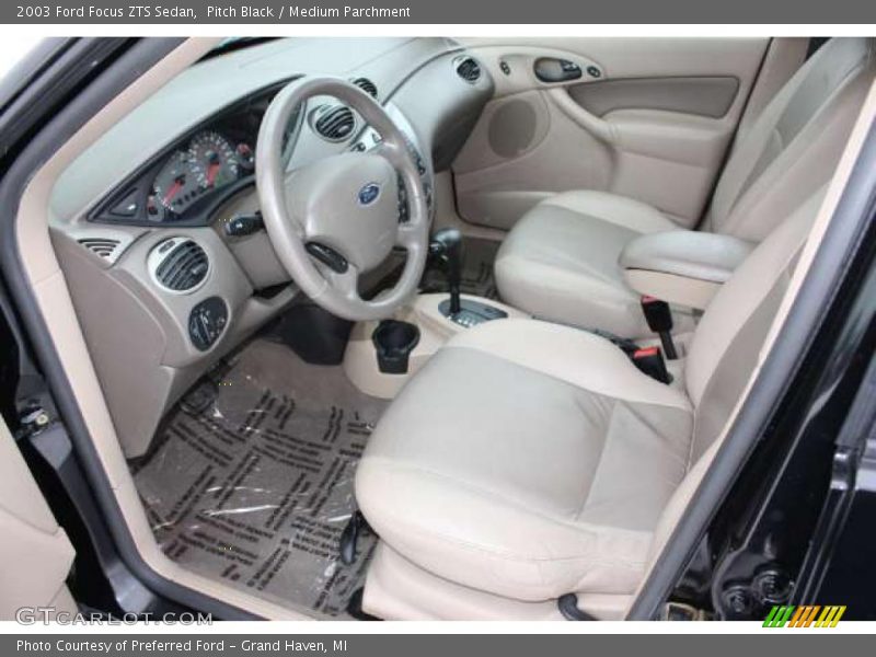 Medium Parchment Interior - 2003 Focus ZTS Sedan 