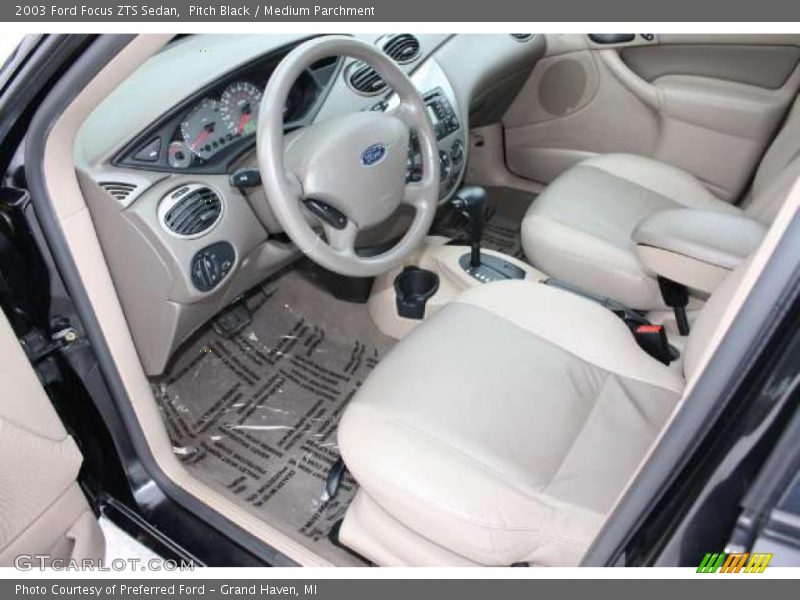  2003 Focus ZTS Sedan Medium Parchment Interior
