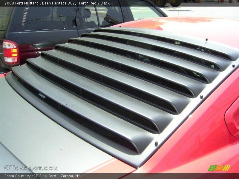 Torch Red / Black 2008 Ford Mustang Saleen Heritage 302