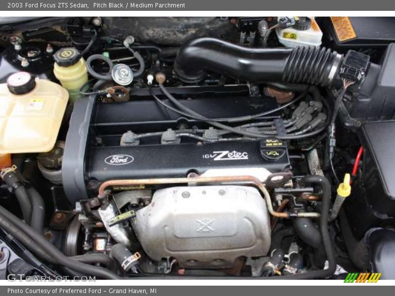  2003 Focus ZTS Sedan Engine - 2.0L DOHC 16V Zetec 4 Cylinder