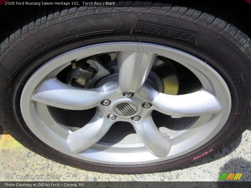 Torch Red / Black 2008 Ford Mustang Saleen Heritage 302