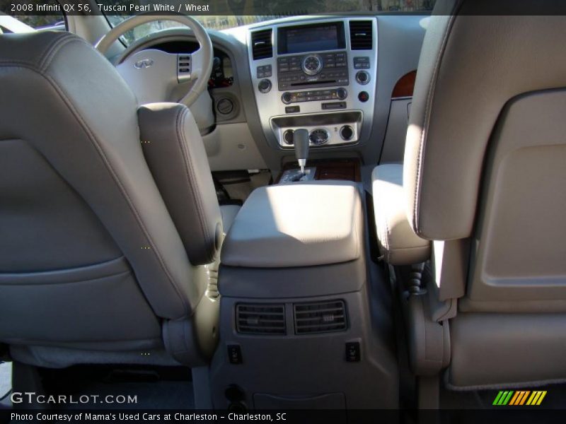 Tuscan Pearl White / Wheat 2008 Infiniti QX 56