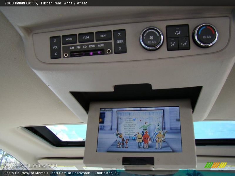 Tuscan Pearl White / Wheat 2008 Infiniti QX 56