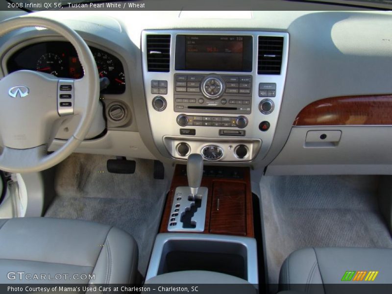 Tuscan Pearl White / Wheat 2008 Infiniti QX 56