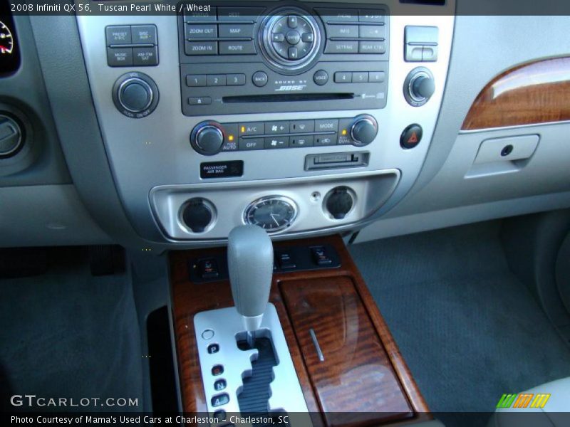 Tuscan Pearl White / Wheat 2008 Infiniti QX 56
