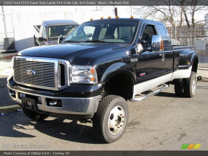 Black / Medium Flint 2006 Ford F350 Super Duty Lariat FX4 Crew Cab 4x4 Dually