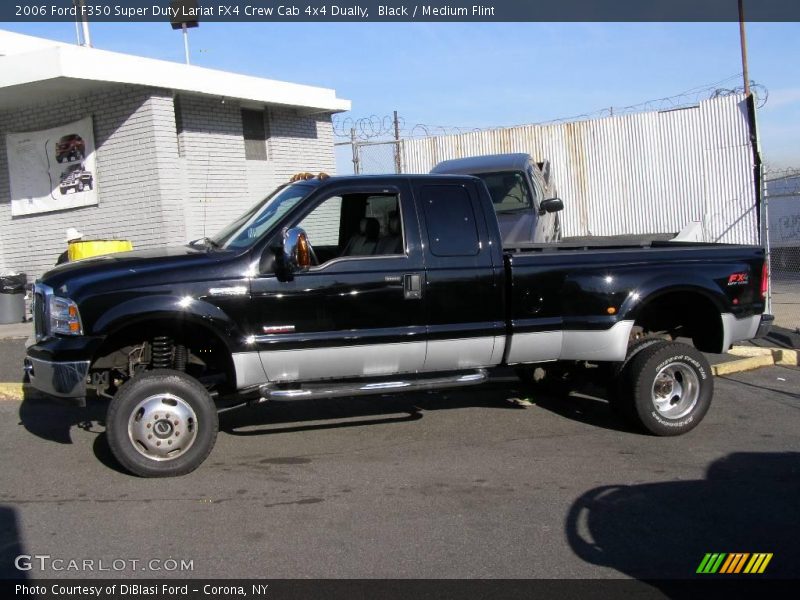 Black / Medium Flint 2006 Ford F350 Super Duty Lariat FX4 Crew Cab 4x4 Dually