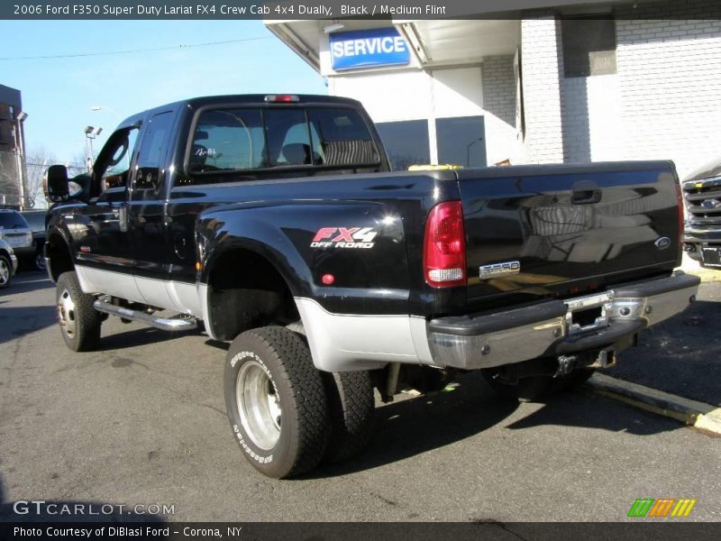 Black / Medium Flint 2006 Ford F350 Super Duty Lariat FX4 Crew Cab 4x4 Dually