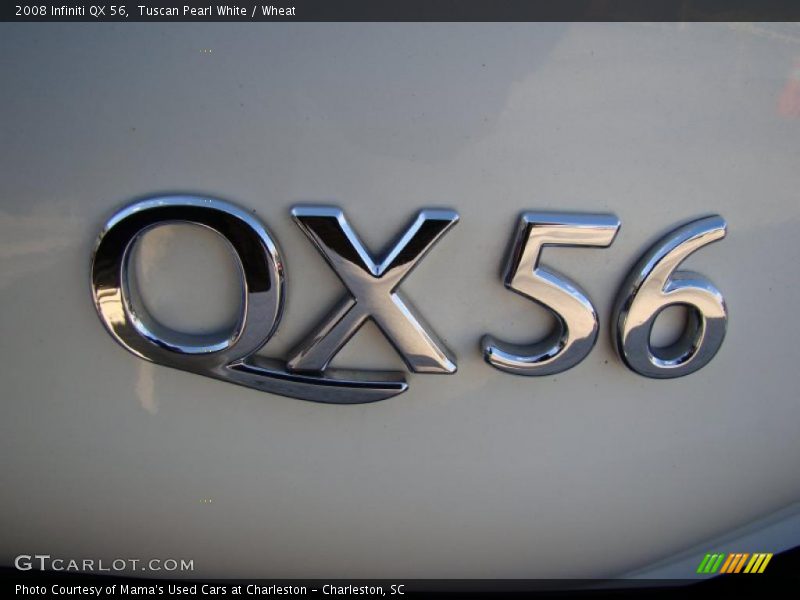Tuscan Pearl White / Wheat 2008 Infiniti QX 56