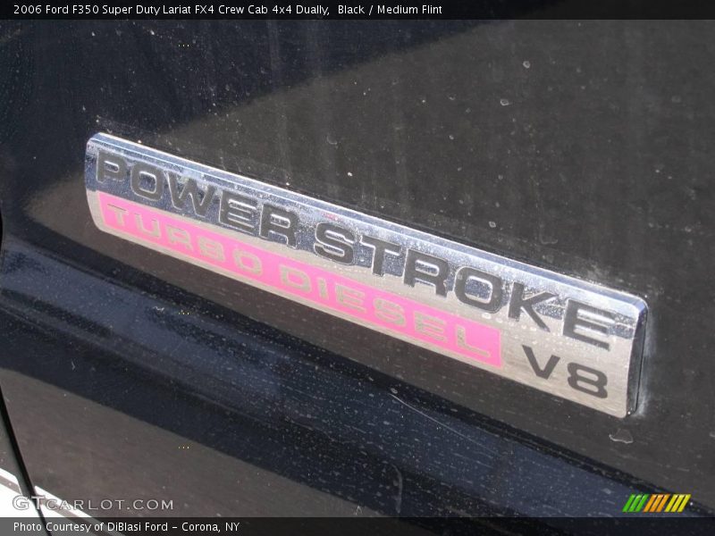 Black / Medium Flint 2006 Ford F350 Super Duty Lariat FX4 Crew Cab 4x4 Dually
