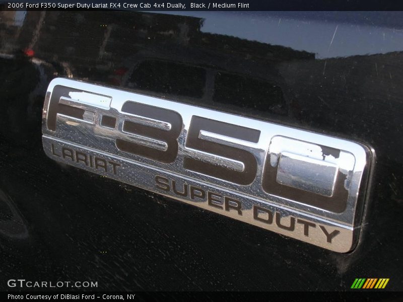 Black / Medium Flint 2006 Ford F350 Super Duty Lariat FX4 Crew Cab 4x4 Dually