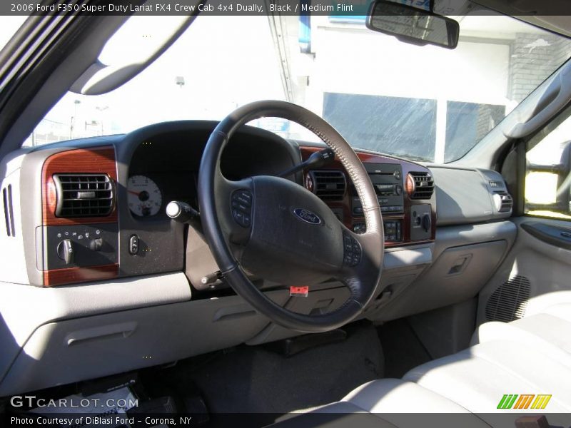 Black / Medium Flint 2006 Ford F350 Super Duty Lariat FX4 Crew Cab 4x4 Dually