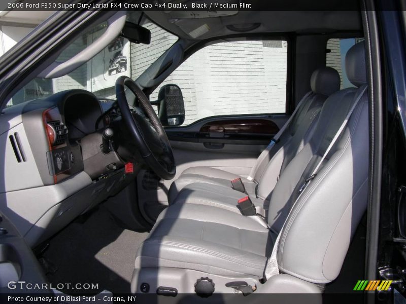 Black / Medium Flint 2006 Ford F350 Super Duty Lariat FX4 Crew Cab 4x4 Dually