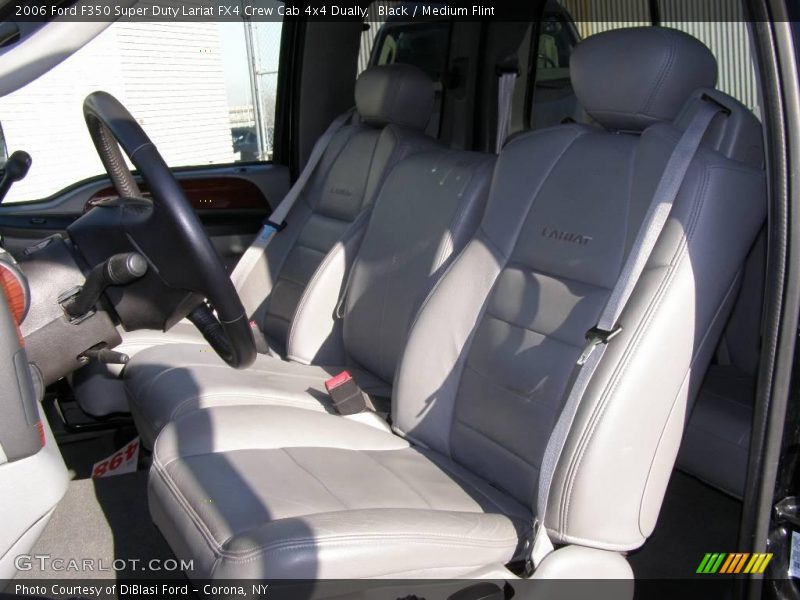 Black / Medium Flint 2006 Ford F350 Super Duty Lariat FX4 Crew Cab 4x4 Dually