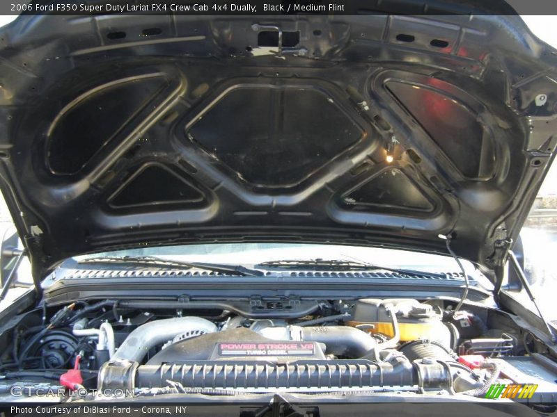 Black / Medium Flint 2006 Ford F350 Super Duty Lariat FX4 Crew Cab 4x4 Dually