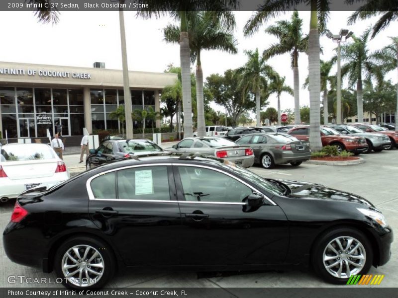 Black Obsidian / Stone 2009 Infiniti G 37 Sedan