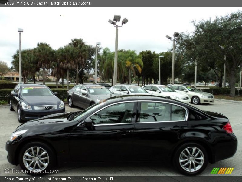 Black Obsidian / Stone 2009 Infiniti G 37 Sedan