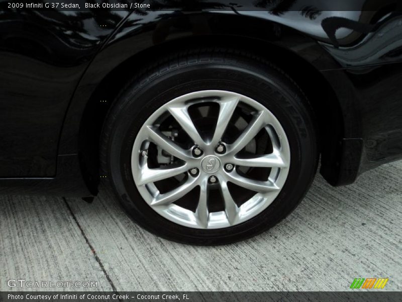 Black Obsidian / Stone 2009 Infiniti G 37 Sedan