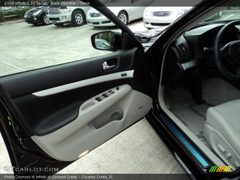Black Obsidian / Stone 2009 Infiniti G 37 Sedan