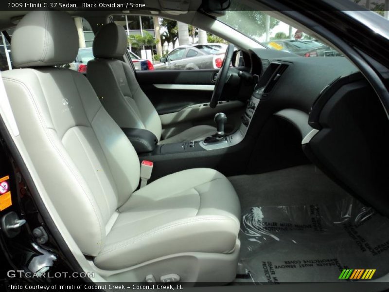 Black Obsidian / Stone 2009 Infiniti G 37 Sedan