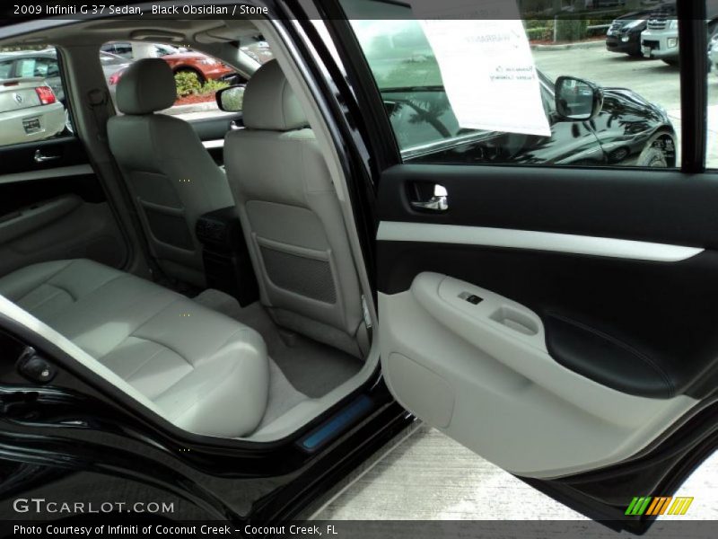 Black Obsidian / Stone 2009 Infiniti G 37 Sedan