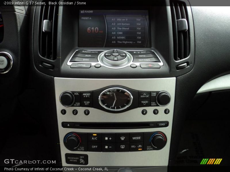 Black Obsidian / Stone 2009 Infiniti G 37 Sedan