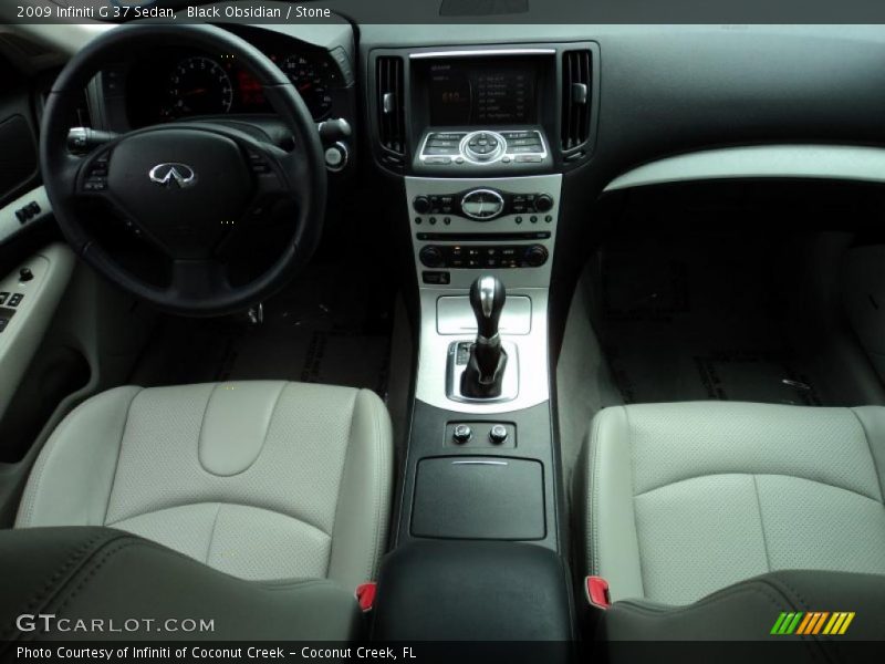Black Obsidian / Stone 2009 Infiniti G 37 Sedan