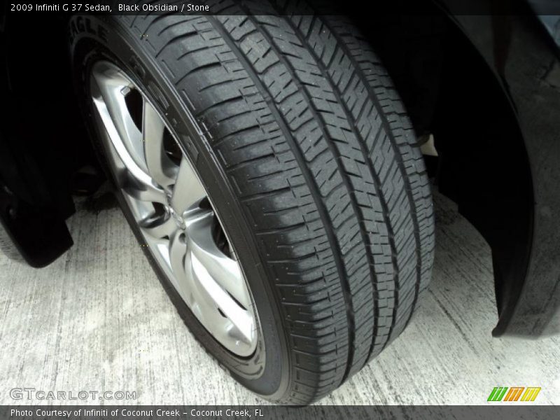 Black Obsidian / Stone 2009 Infiniti G 37 Sedan