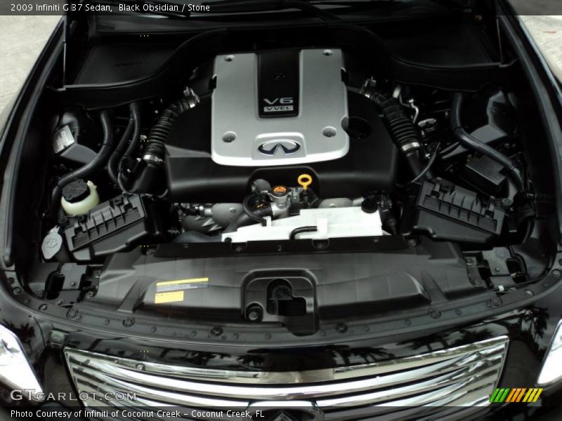 Black Obsidian / Stone 2009 Infiniti G 37 Sedan