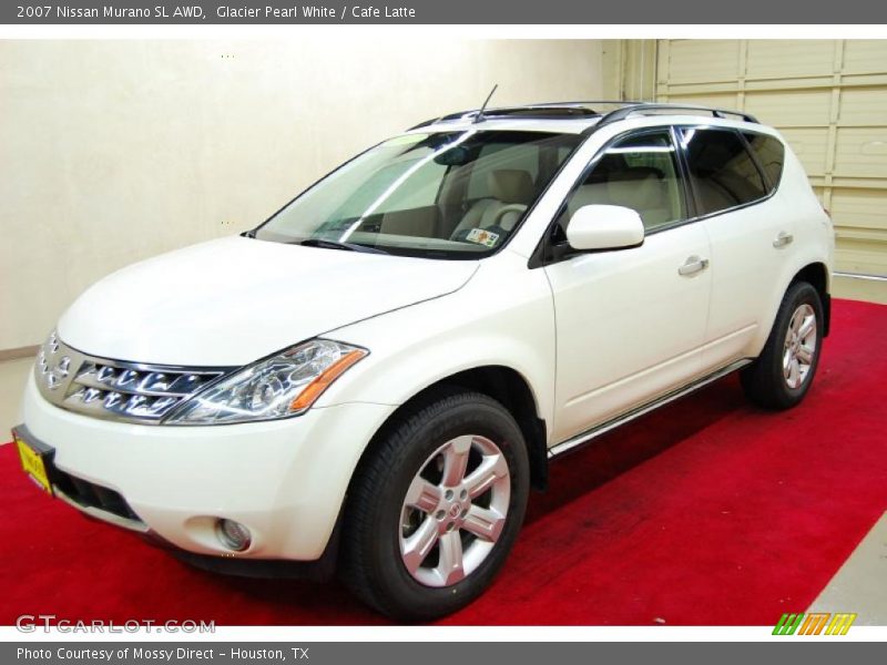 Glacier Pearl White / Cafe Latte 2007 Nissan Murano SL AWD