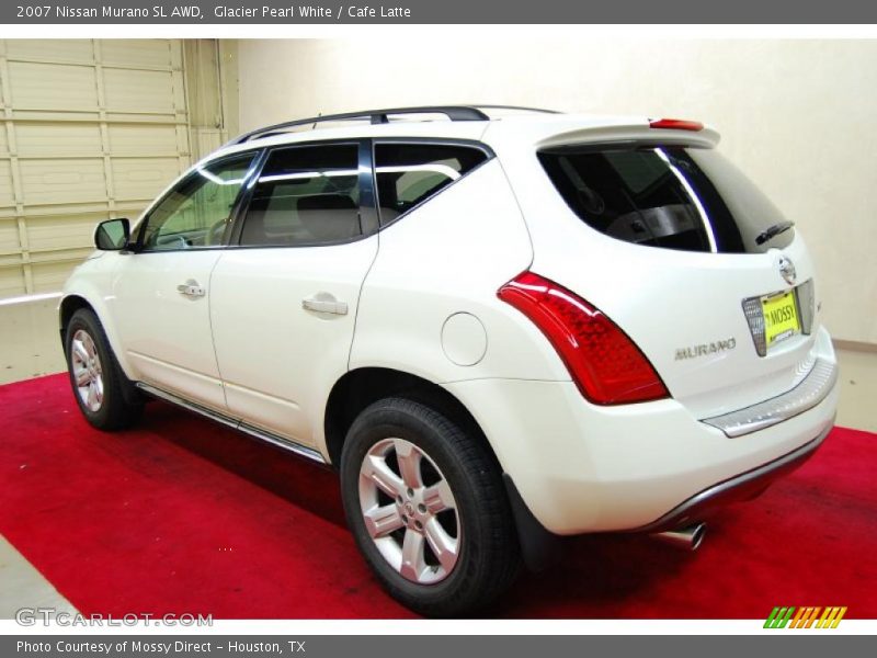 Glacier Pearl White / Cafe Latte 2007 Nissan Murano SL AWD