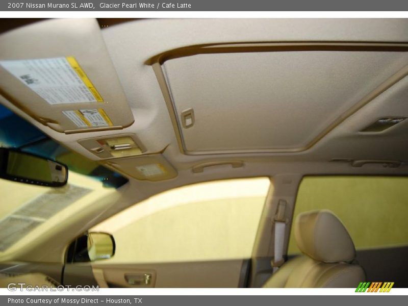 Glacier Pearl White / Cafe Latte 2007 Nissan Murano SL AWD