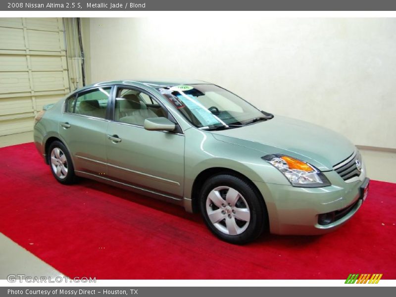 Metallic Jade / Blond 2008 Nissan Altima 2.5 S