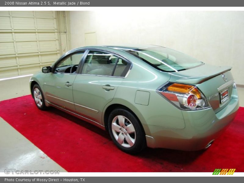 Metallic Jade / Blond 2008 Nissan Altima 2.5 S