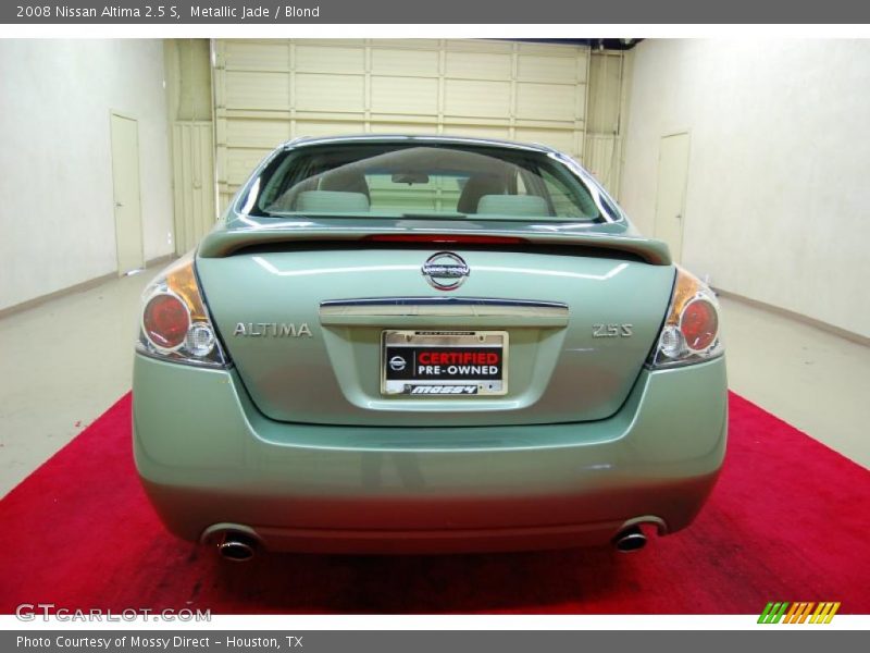 Metallic Jade / Blond 2008 Nissan Altima 2.5 S
