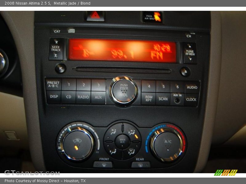 Metallic Jade / Blond 2008 Nissan Altima 2.5 S