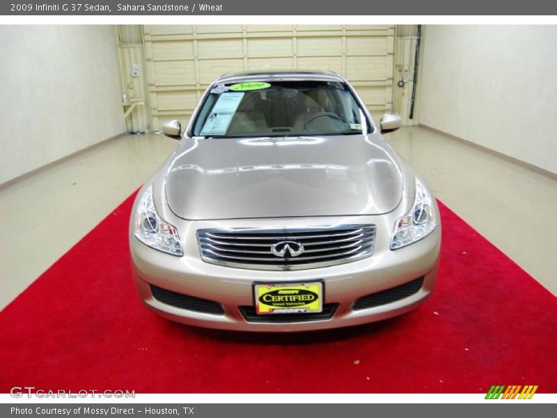 Sahara Sandstone / Wheat 2009 Infiniti G 37 Sedan