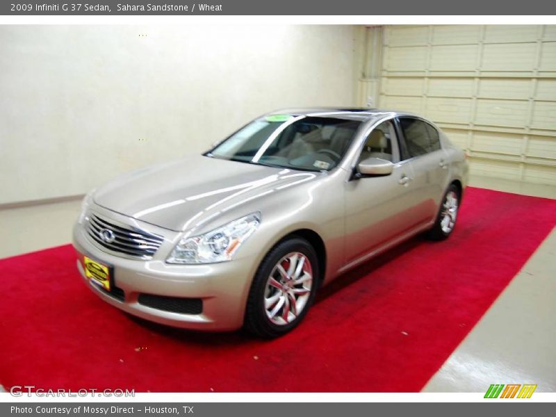 Sahara Sandstone / Wheat 2009 Infiniti G 37 Sedan