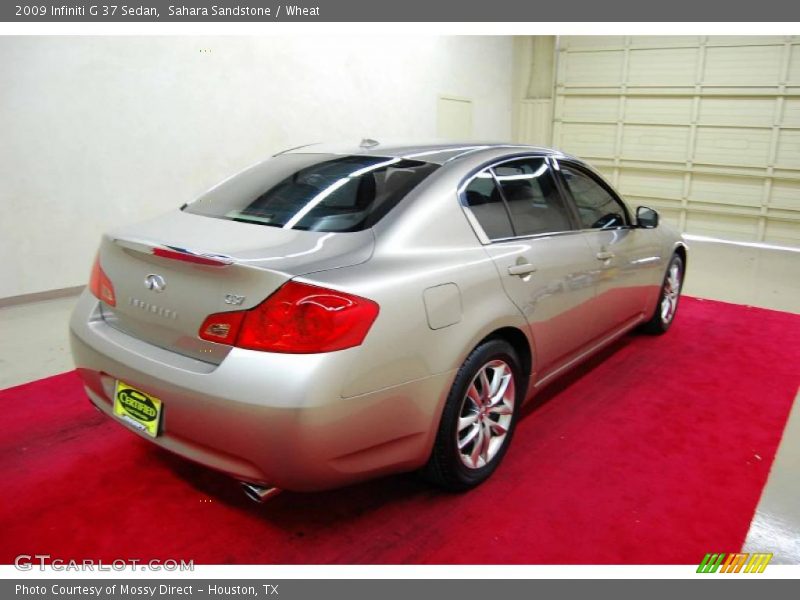 Sahara Sandstone / Wheat 2009 Infiniti G 37 Sedan